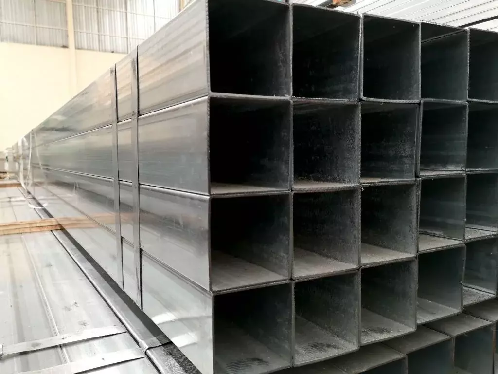 Труба нержавеющая квадратная 20x2 мм, шлифованная, вес 1 метра 1.08 кг, цена за метр