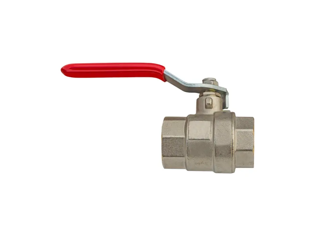 Кран шаровой Ду20 (3/4"), Ру16, латунный, полнопроходной, ручка-бабочка, внутренняя резьба