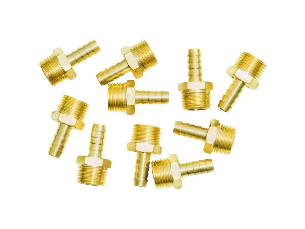 Штуцер елочка, 10х3/8", AISI 316L, резьбовой